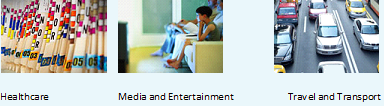 Sources of big data- healthcare, media and entertainment, travel and transport